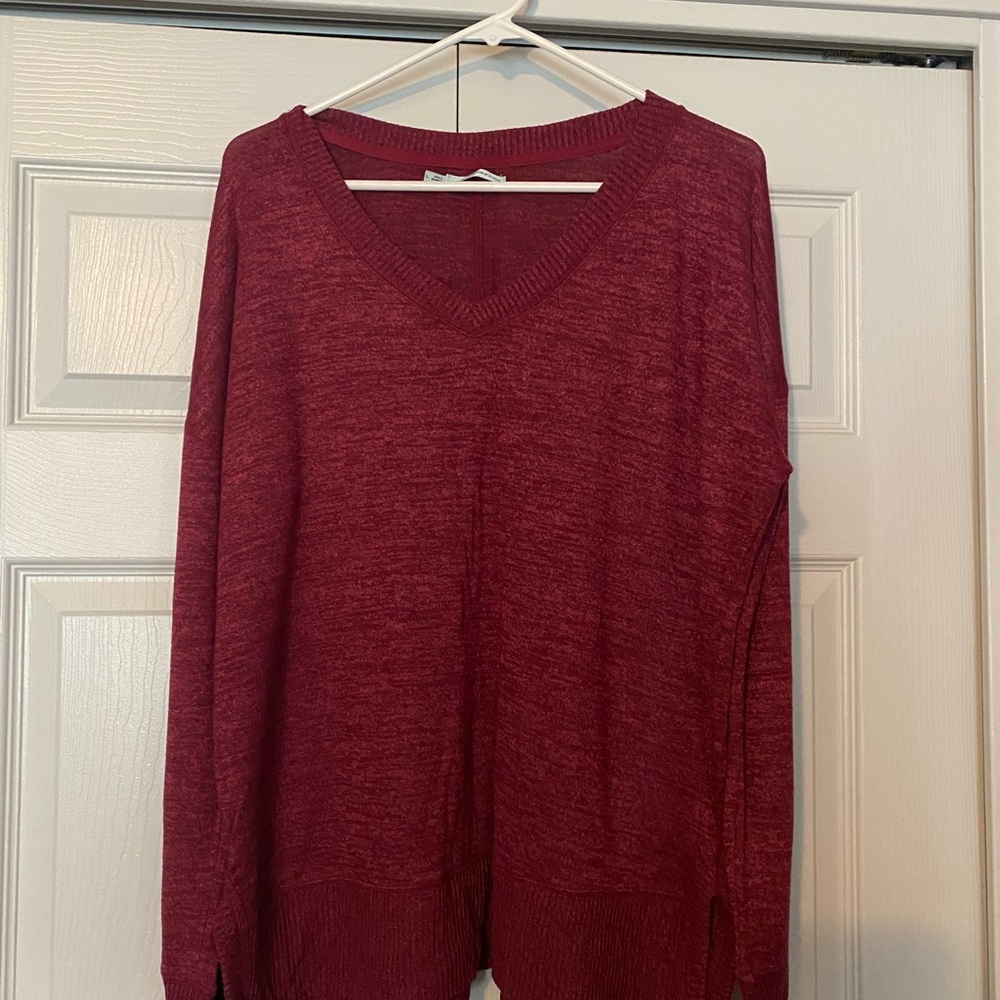 Wine Color Maurices Sweater